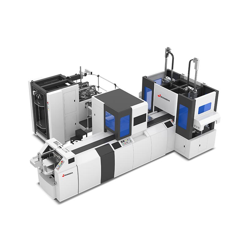 Uathoibríoch Stáisiún Dúbailte Meaisín Making Bosca docht